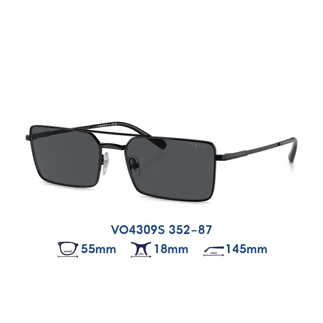 Kính mát VOGUE VO4309S 352/87 