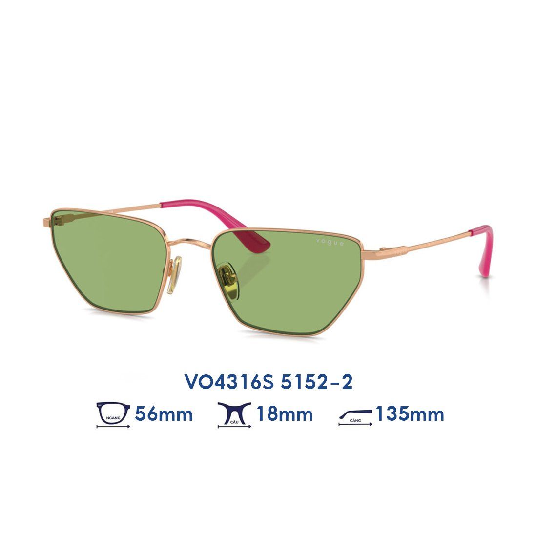  Kính mát VOGUE VO4316S 5152/2 