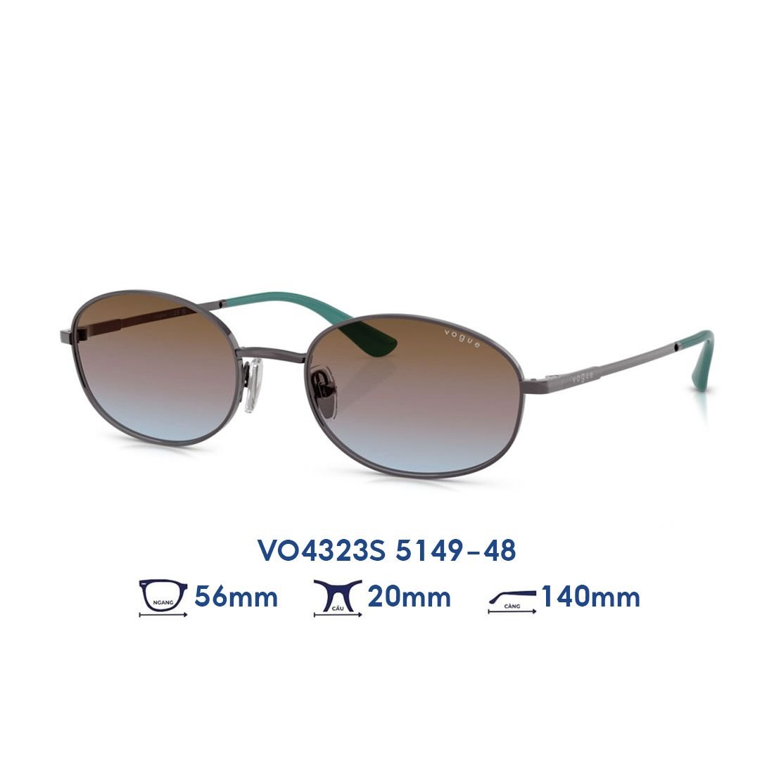  Kính mát VOGUE VO4323S 5149/48 