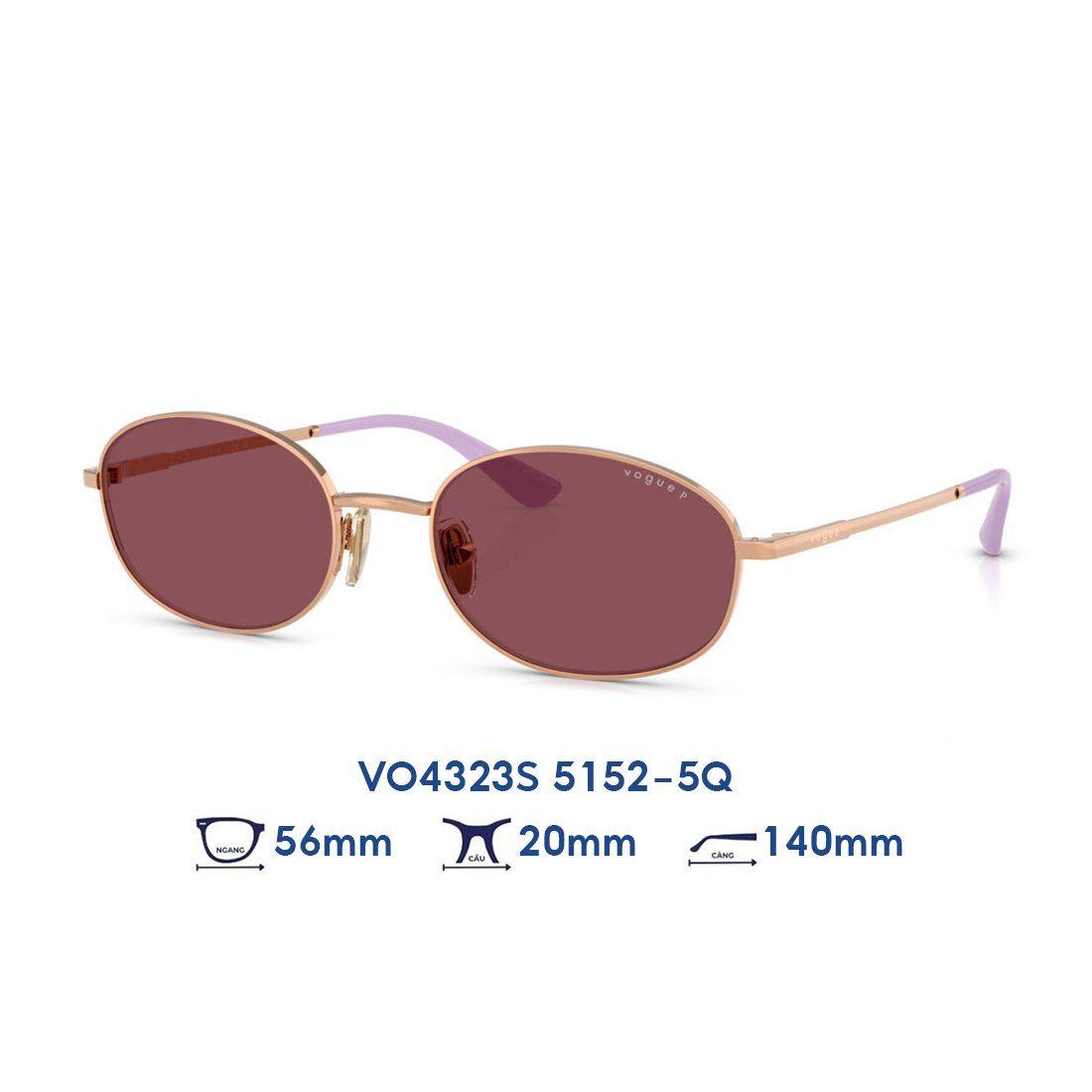  Kính mát VOGUE VO4323S 5152/5Q 