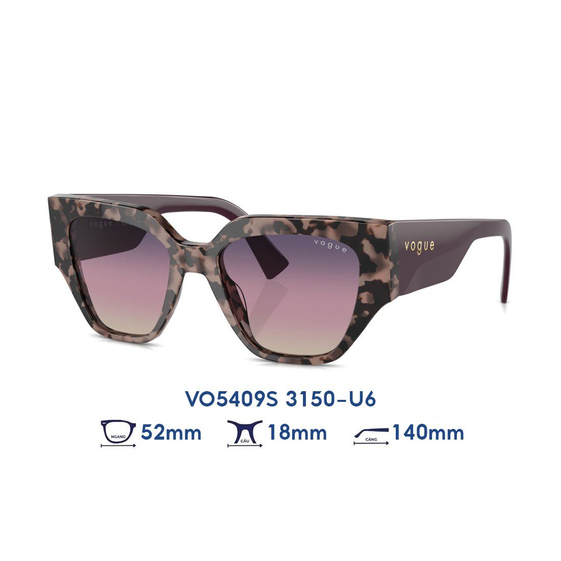  Kính mát VOGUE VO5409S 3150/U6 