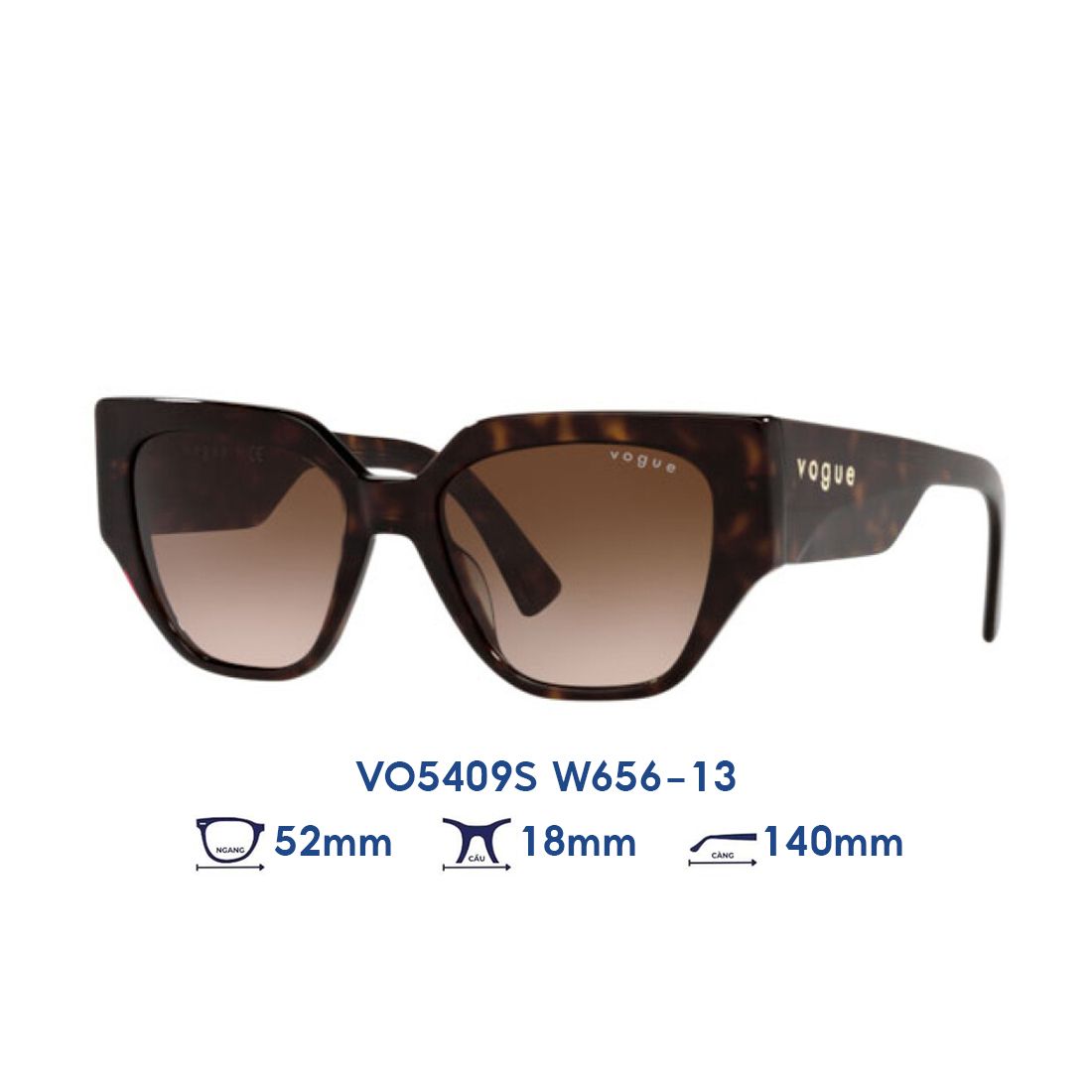  Kính mát VOGUE VO5409S W656/13 