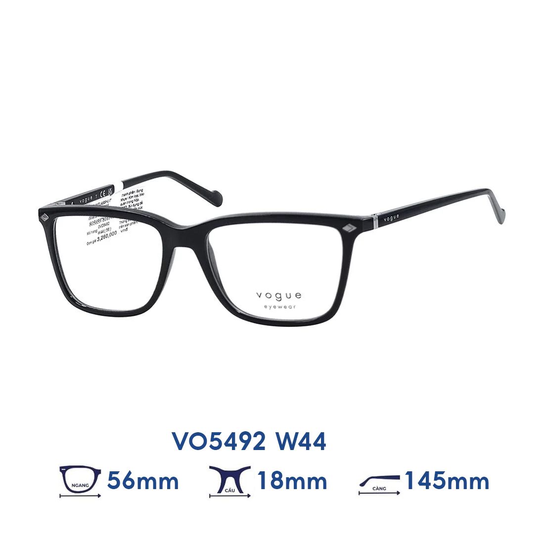  Gọng kính VOGUE VO5492 W44 