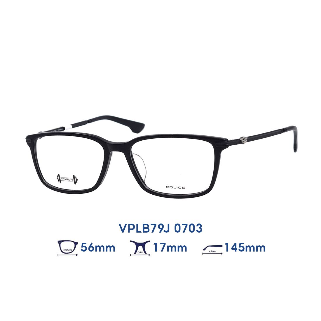  Gọng kính POLICE VPLB79J 560703 