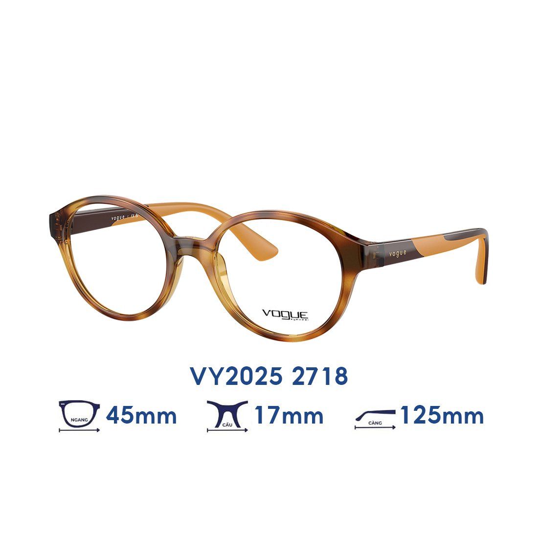  Gọng kính trẻ em kids VOGUE VY2025 2718 