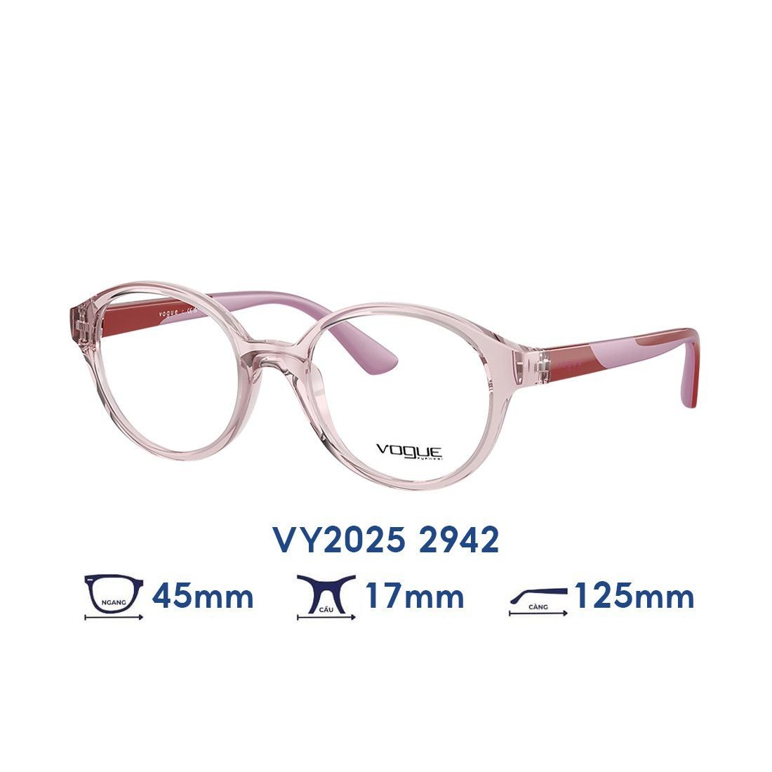  Gọng kính trẻ em kids VOGUE VY2025 2942 