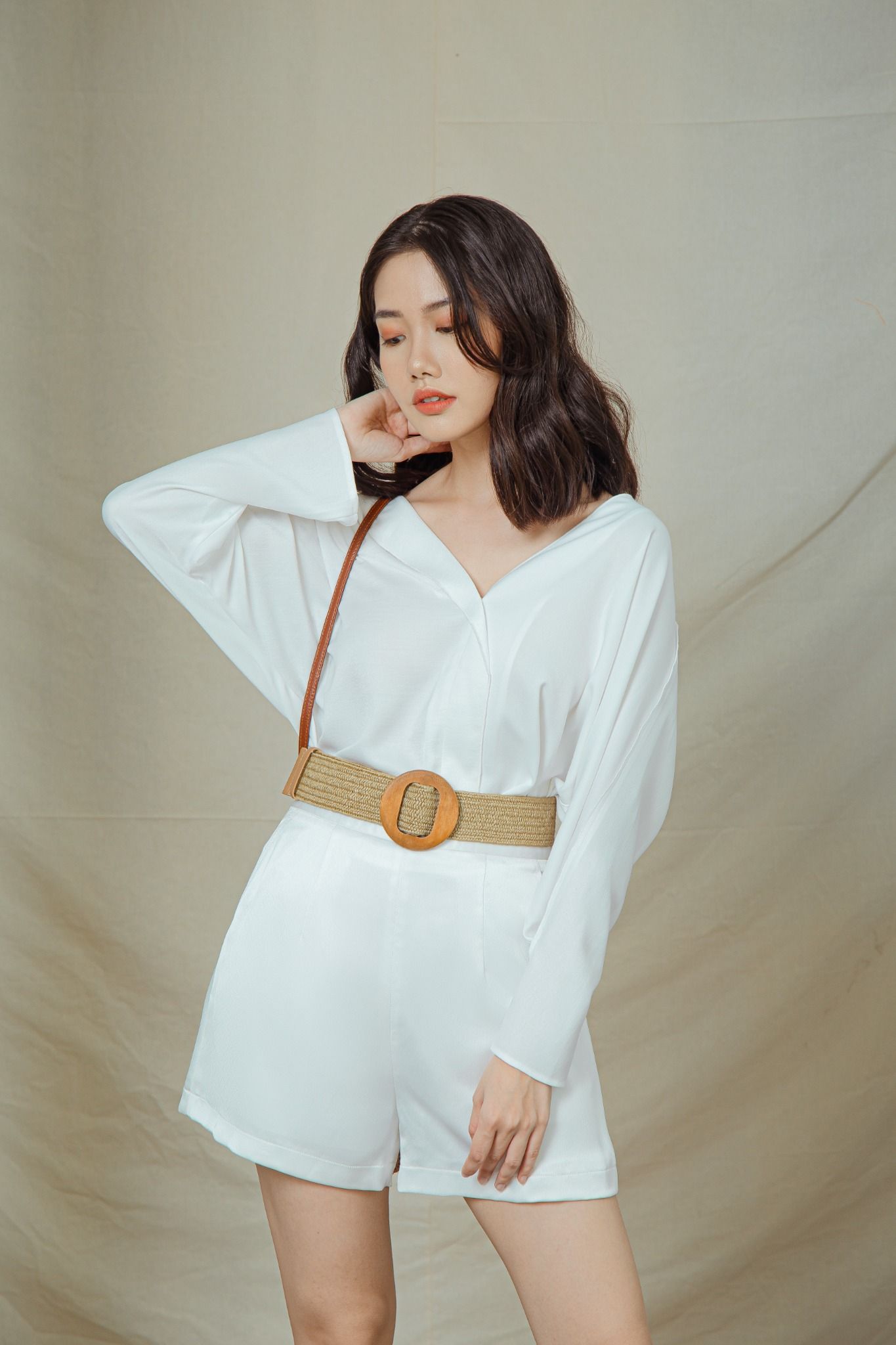  Quần sooc đai nơ 95102 