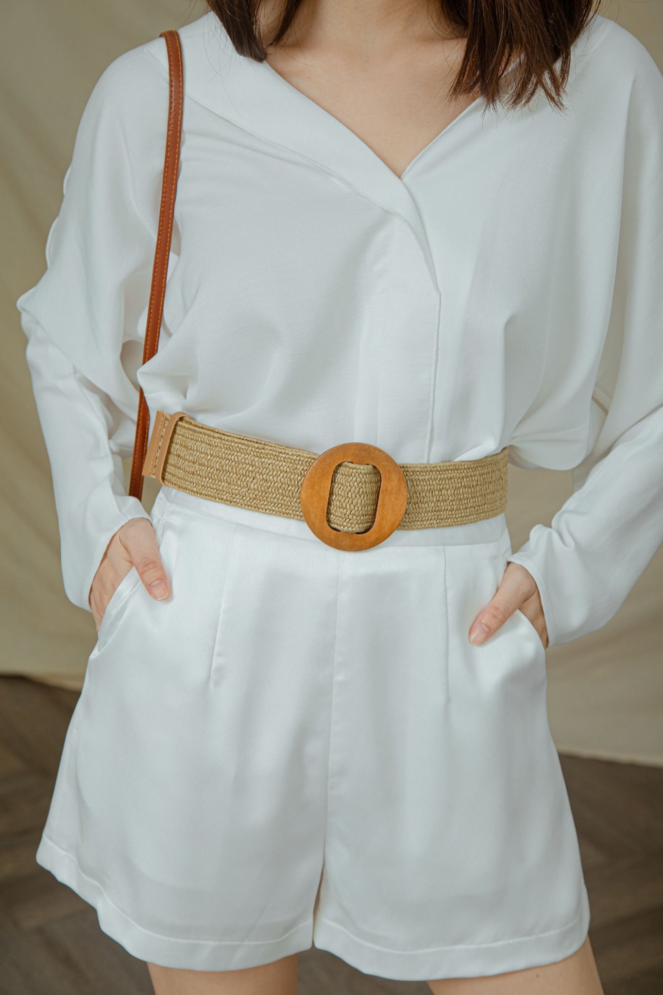  Quần sooc đai nơ 95102 