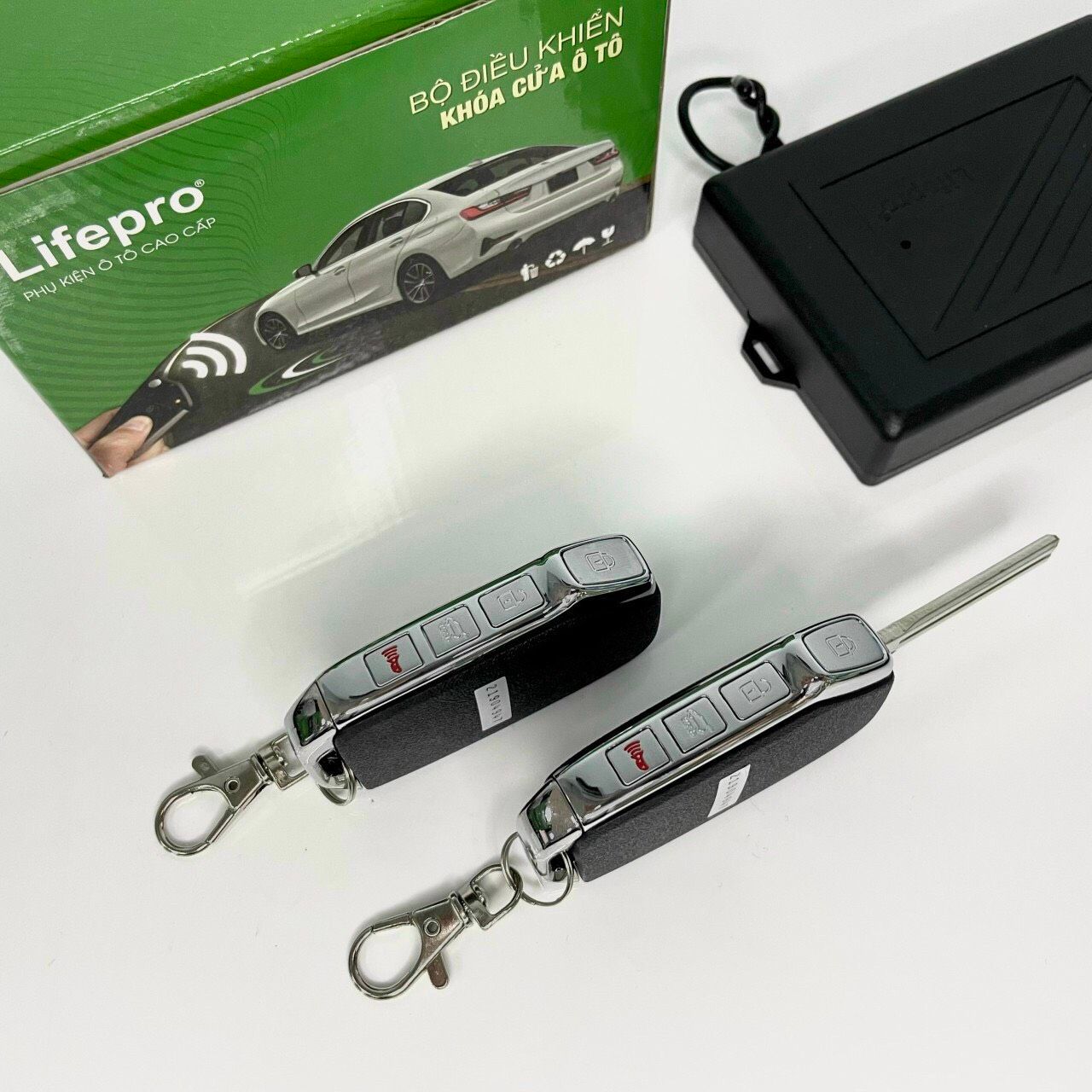 bo dieu khien o to lifepro l590 key 12v