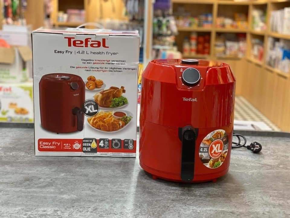 noi chien khong dau tefal ey2015 xl mau do