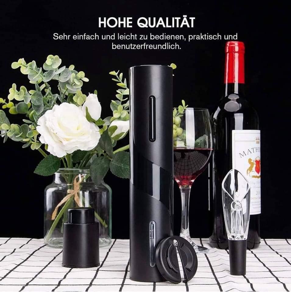 mo ruou pin electric wine set