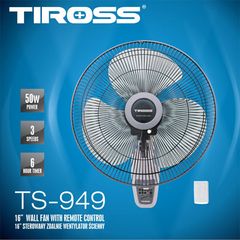 quat treo tuong tiross ts 949