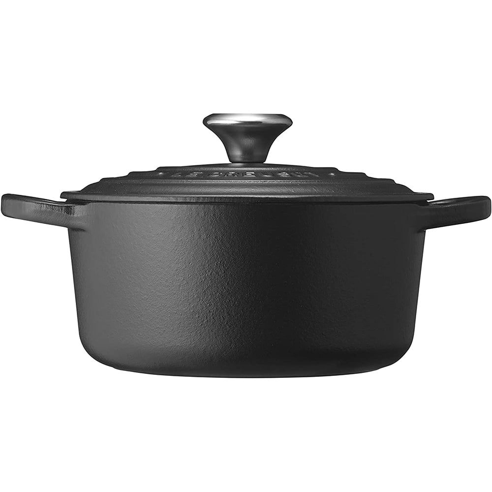 noi gang lecreuset brater rund evo 18cm schwarz matt