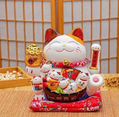 meo vay tay than tai nhat ban maneki neko 28cm