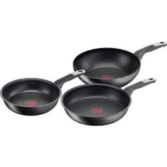 set 3 chao tefal unlimited made in france 24 28 28cm