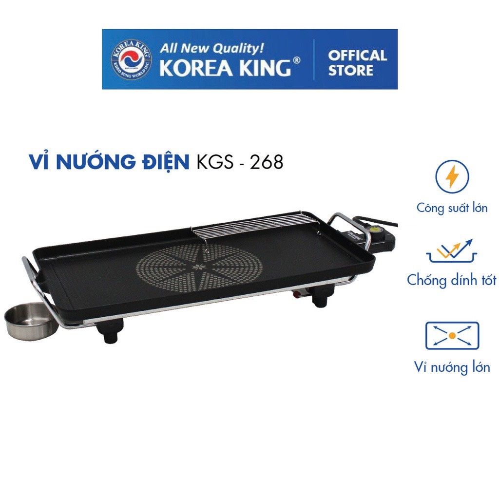 vi nuong dien korea king kgs 268