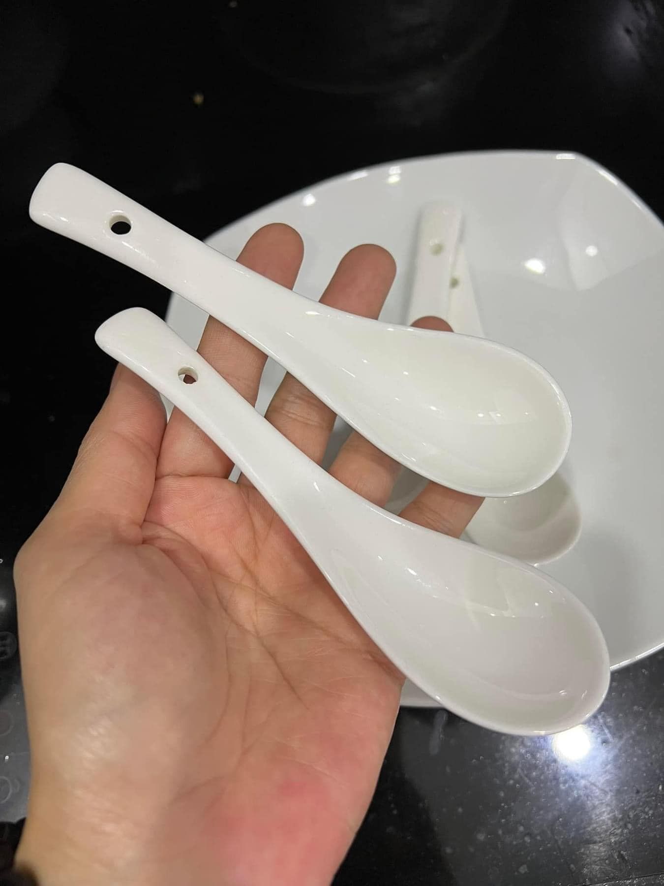 thia su imperial trang tron set 6 cai