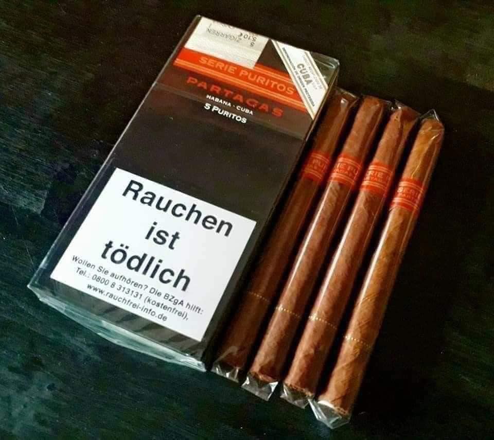 cigar partagas serie puritos goi 5 dieu