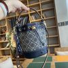 tuixachtbtmonogramjacquardsmallbucketbag