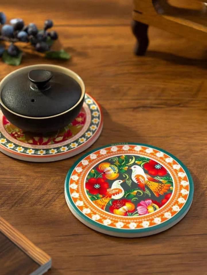 set 4 lot coc gom cach nhiet hang magra