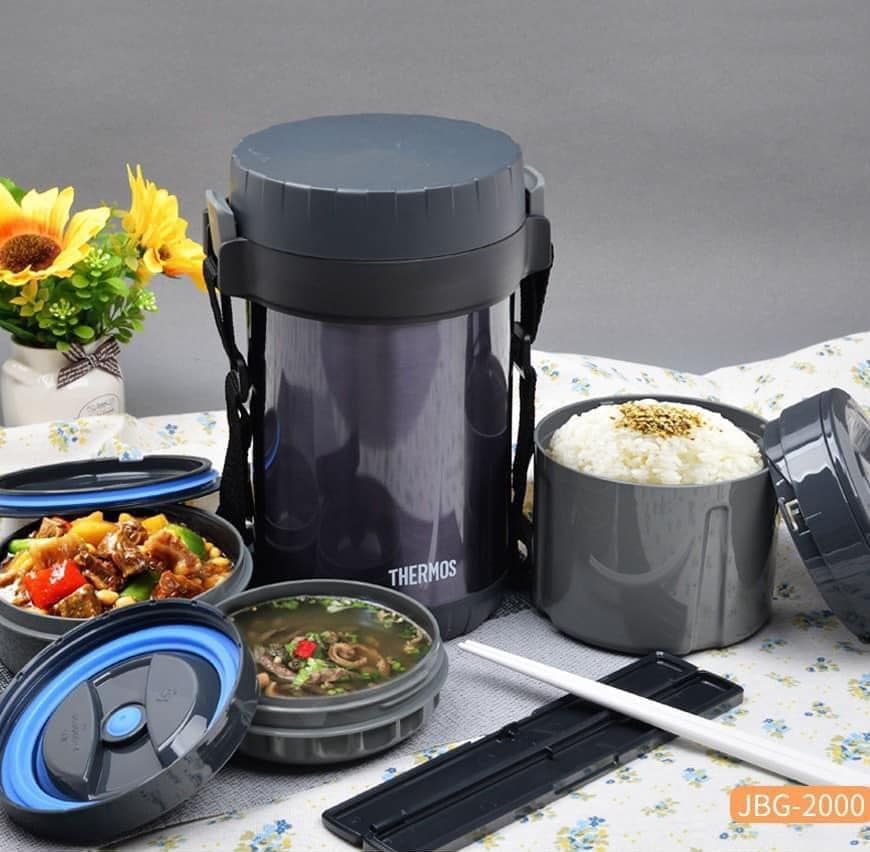 hop com giu nhiet 3 ngan thermos jbg 2000 noi dia nhat