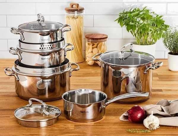 bo 5 noi inox cao cap tefal duetto plus g719sa55
