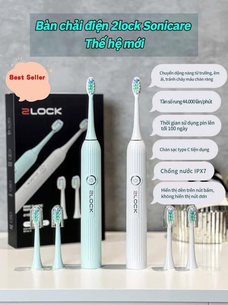 ban chai danh rang 2lock sonicare