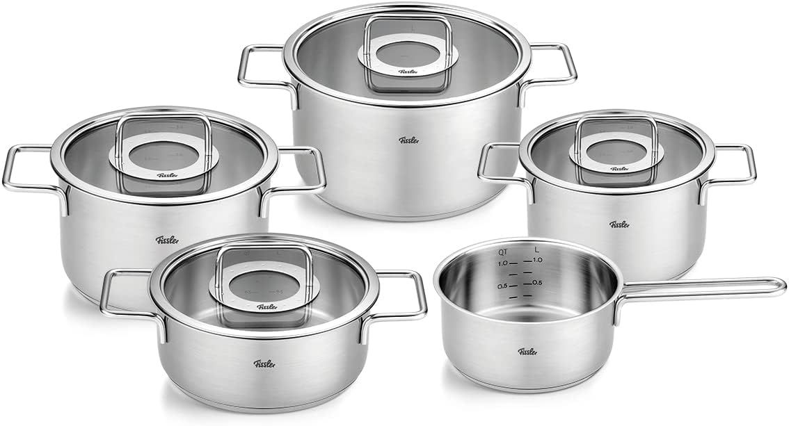 bo noi fissler pure collection 4 noi 1 quanh nap kinh