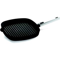 chao woll 16281plcib diamond xr logic grill pan square 28 x 28cm