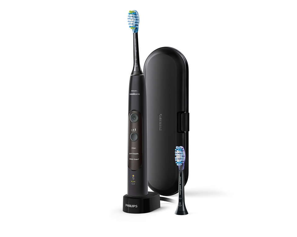 ban chai dien philips hx9601 02 sonicare expertclean 7300 mau den kem hop du lich
