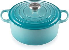 noi gang sau long le creuset 26cm mau xanh ngoc bich