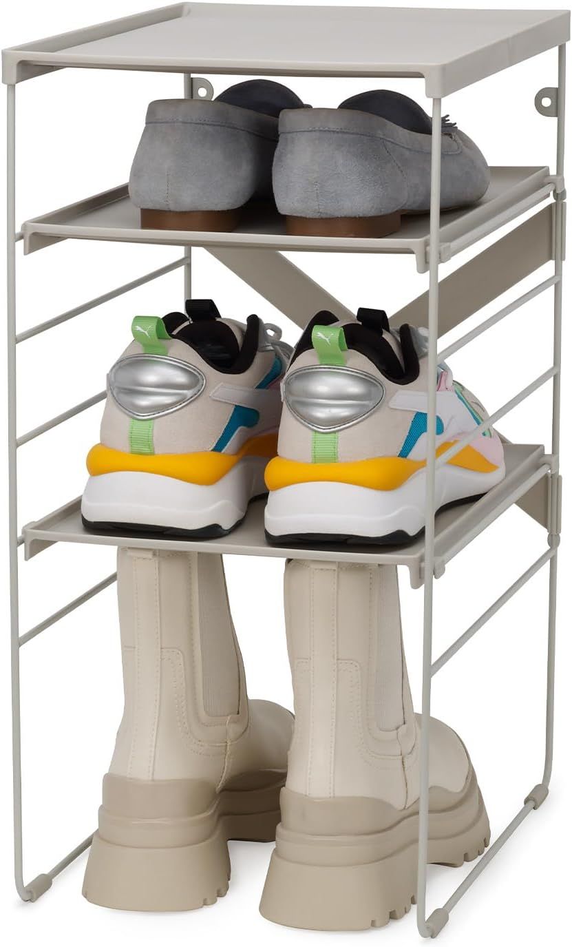 gia de giay joseph joseph 55008 level adjustable shoe rack single