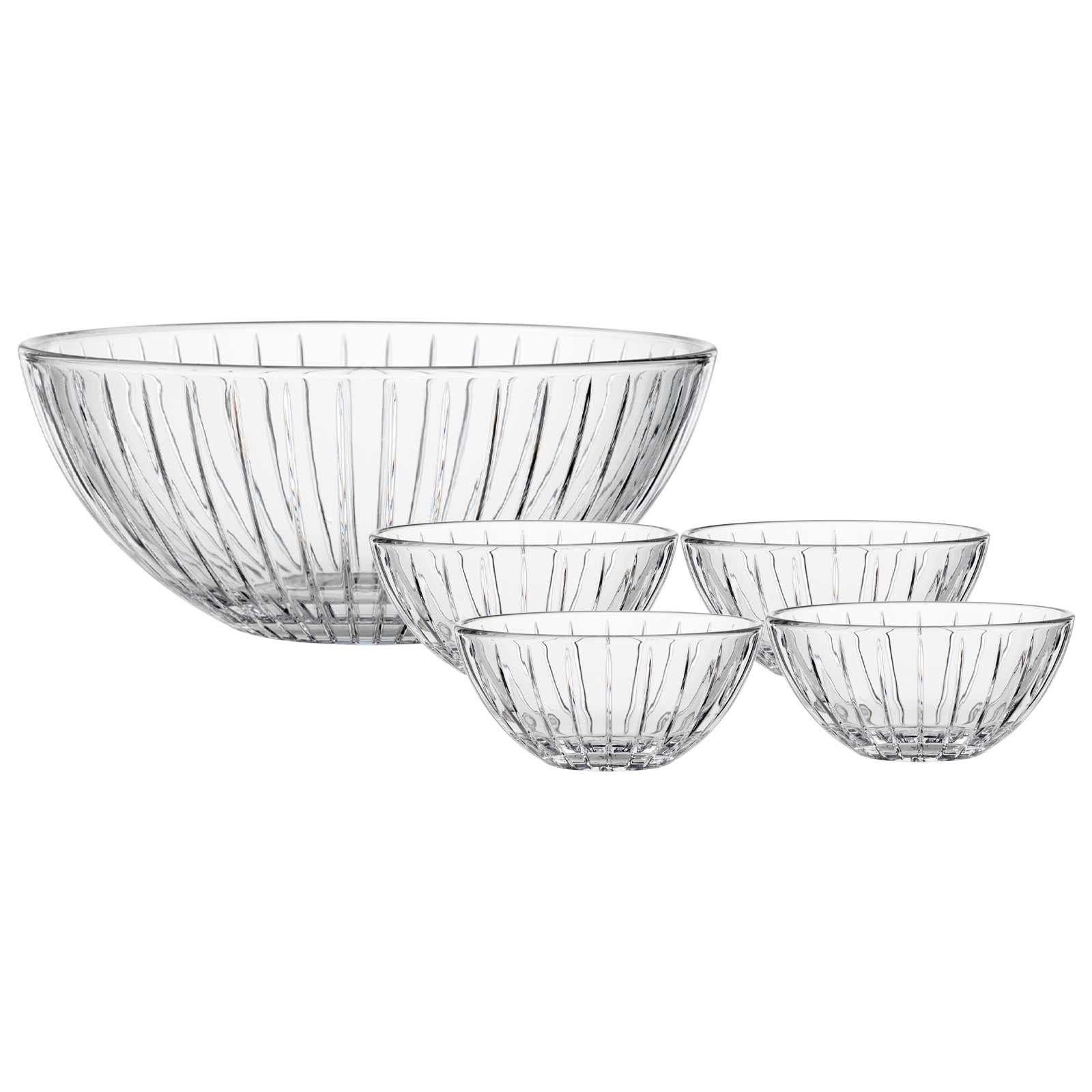 set 5 bat spiegelau milano 2730195 salad bowls gom 1 bat lon 24 5cm 4 bat nho 13cm