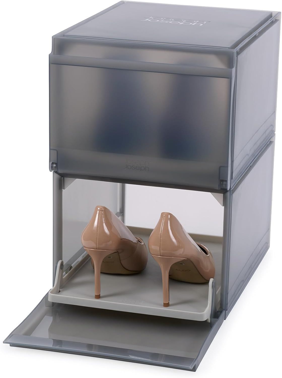 set 2 hop dung giay joseph joseph 55013 shoecase premium shoe storage box 2pk
