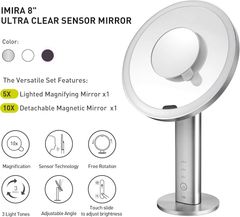 guong cam bien thong minh eko ek5288wh 5x e imira ultra clear mau trang ngoc trai