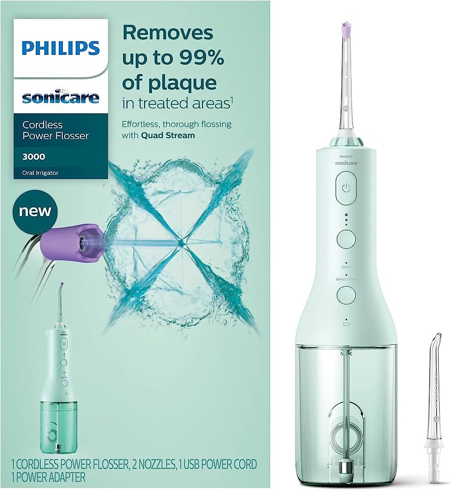 Máy tăm nước Philips Sonicare kabelloser Power Flosser 3000 Model HX38