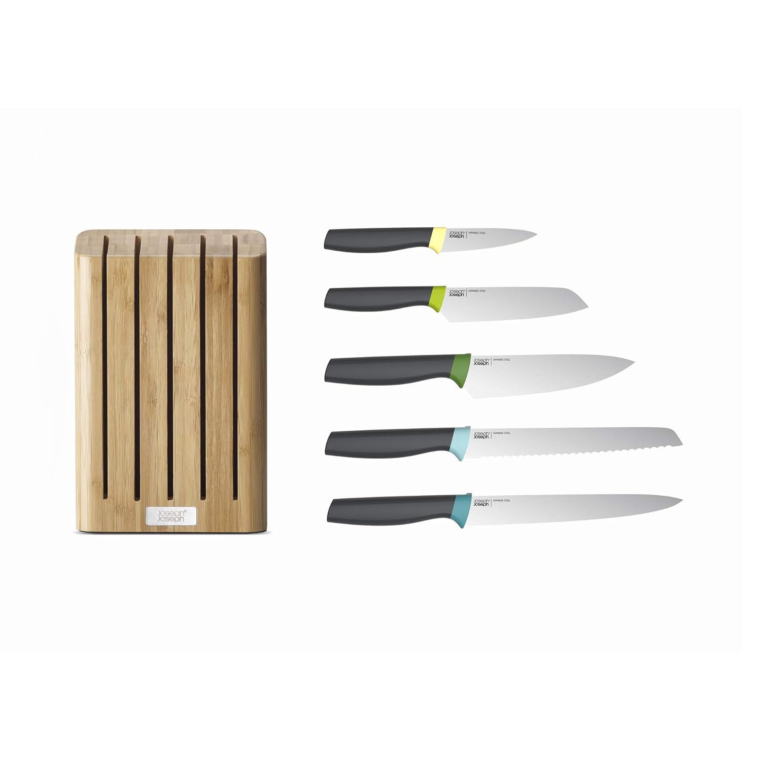 bo dao 6 chi tiet joseph joseph 10300 elevate knives bamboo