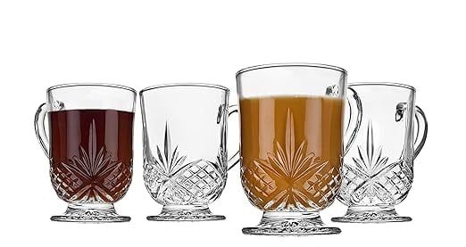 set 4 coc pha le godinger dublin coffee mugs 295ml