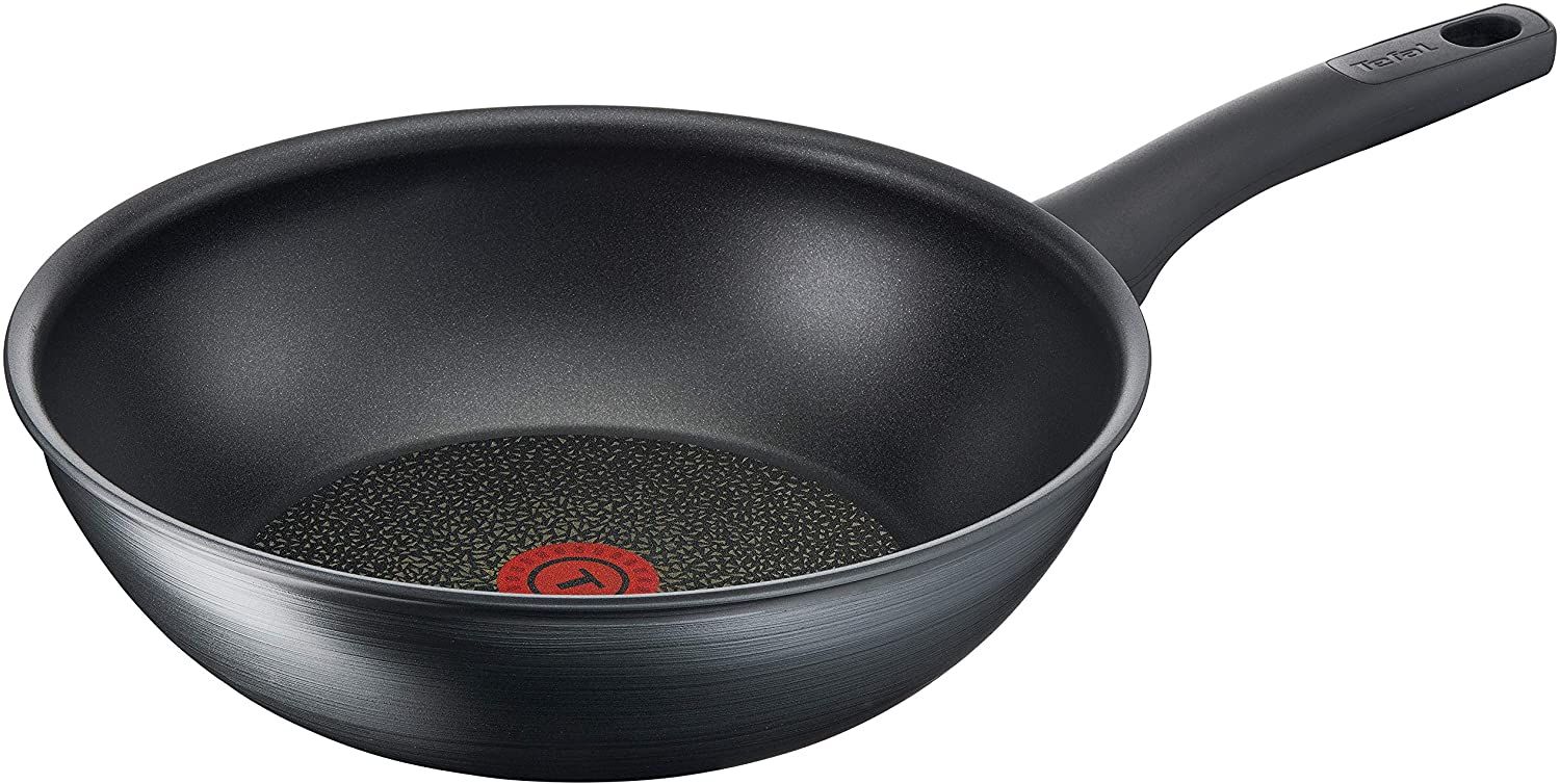 chao sau long tefal titanium fusion wokpfanne 28cm