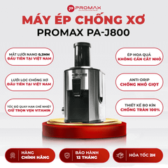 may ep trai cay chong xo promax pa j800