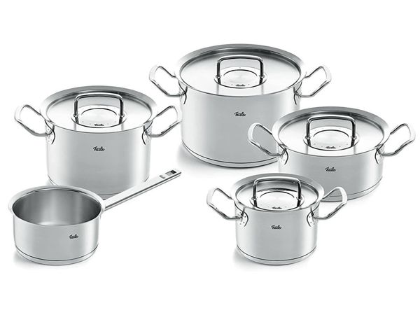 bo noi fissler original profi collection 4 noi 1 quanh 20 cm nap kinh