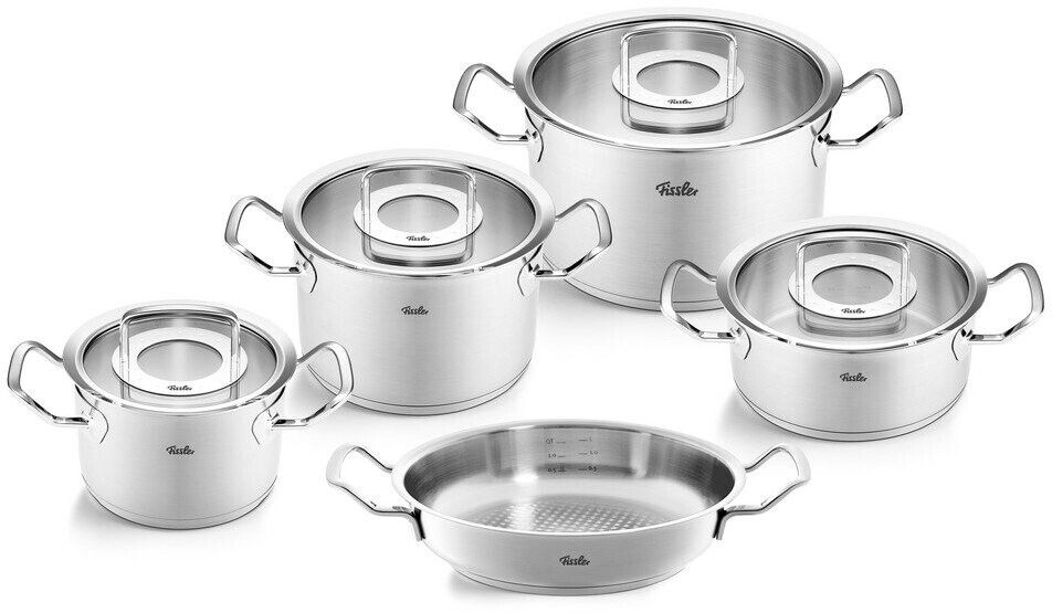 bo noi fissler profi collection 4 noi 1 chao 2 quai nap kinh