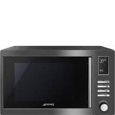 lo vi song kiem nuong smeg moe25b microwave oven 25l mau den