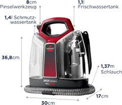 may lam sach tham bissell spotclean 36988 330w 2 5l
