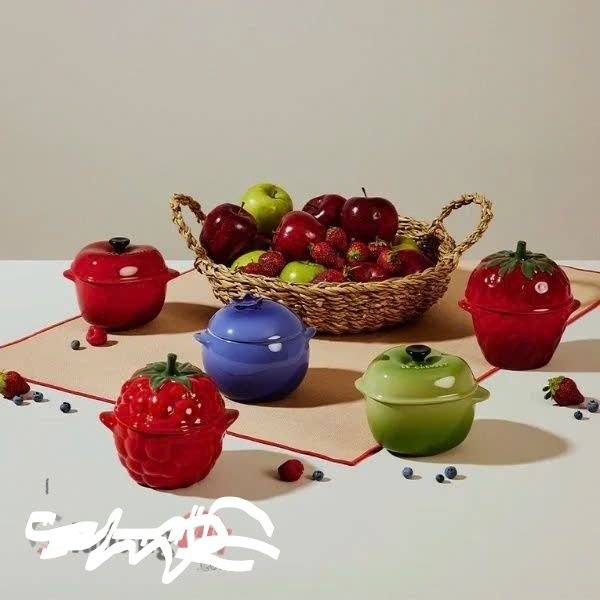 set 5 tho tinh rau cu le creuset