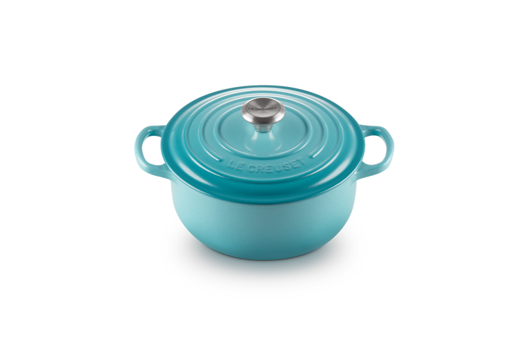 noi gang le creuset brater rund evo 24cm blue caribe