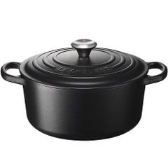 noi gang lecreuset brater rund evo 24cm schwarz matt