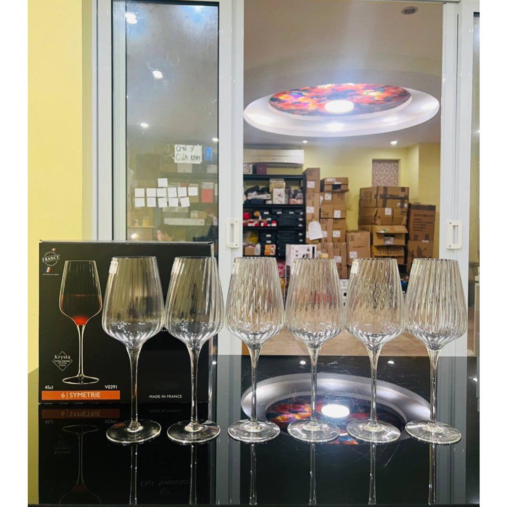bo 6 ly vang phap chef sommelier symetrie 550ml