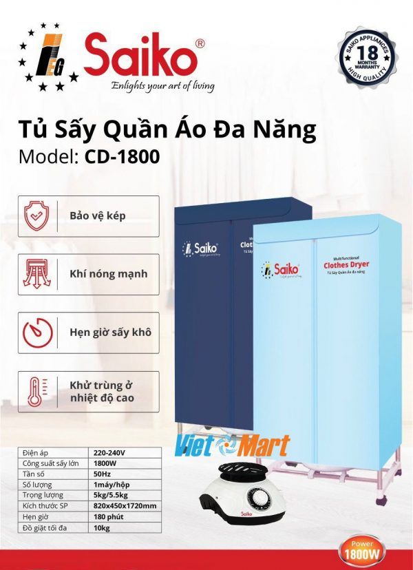 tu say quan ao da nang saiko cd 1800