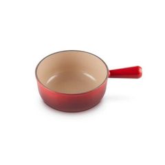 quanh gang khong nap lecreuset schwenkkasserolle 24cm kirsche mau do